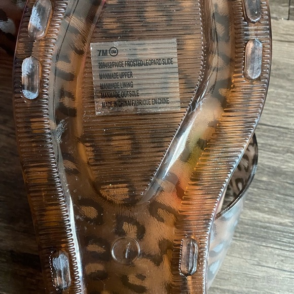 NWT Maurice’s Women’s Leopard Sandals Size 7 - Picture 4 of 5
